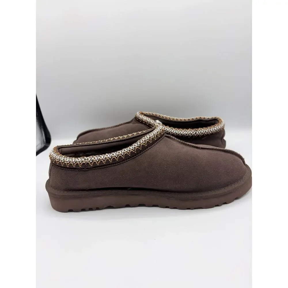 UGG Men's Tasman II Slippers Kuwans Dusted Cocoa Model 1174671 Sz 12 EU 45 w Bag